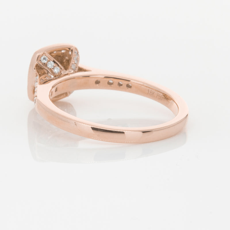 18ct Rose Gold Diamond Aurora Ring-Ring-Walker & Hall