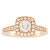 18ct Rose Gold Diamond Aurora Ring-Ring-Walker & Hall