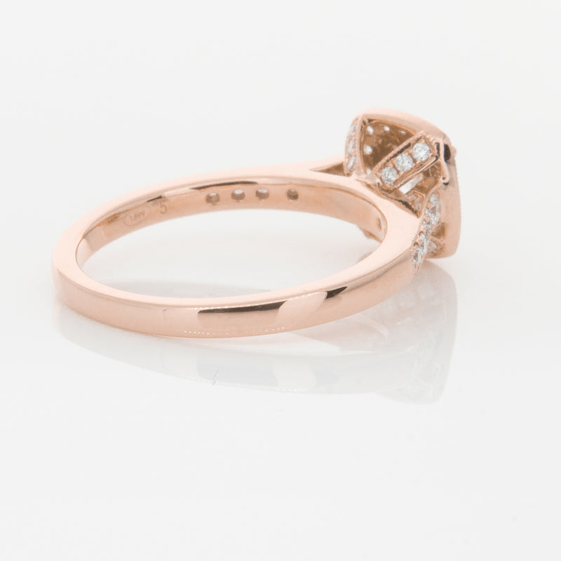 18ct Rose Gold Diamond Aurora Ring-Ring-Walker & Hall