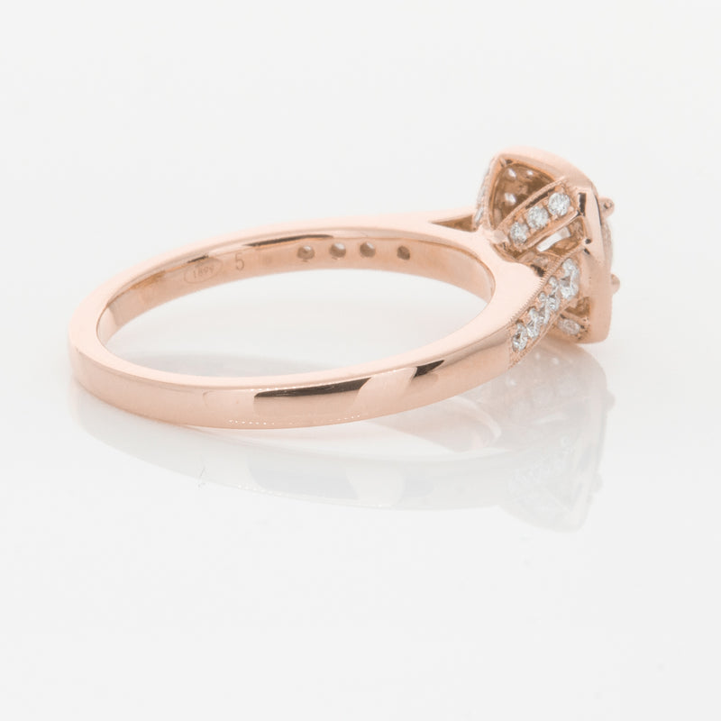 18ct Rose Gold Diamond Aurora Ring-Ring-Walker & Hall