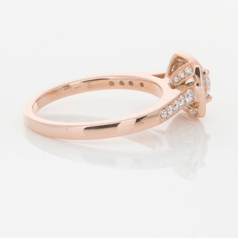 18ct Rose Gold Diamond Aurora Ring-Ring-Walker & Hall