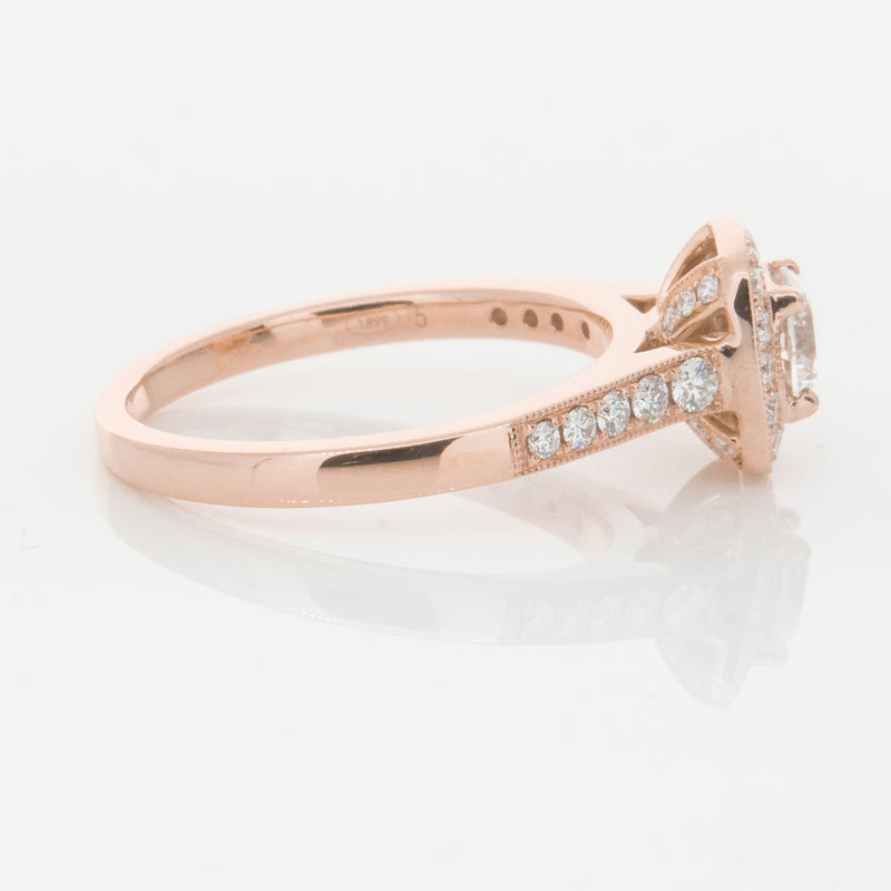 18ct Rose Gold Diamond Aurora Ring-Ring-Walker & Hall