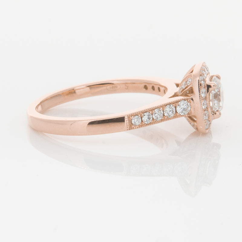 18ct Rose Gold Diamond Aurora Ring-Ring-Walker & Hall