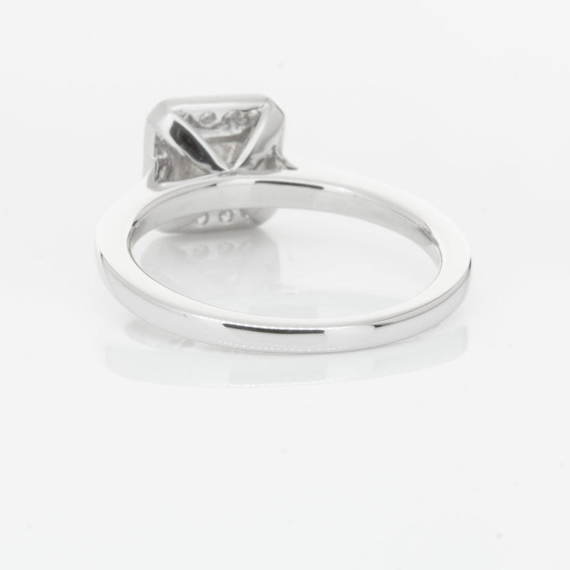 18ct White Gold .41ct Princess Cut Diamond Mandalay Ring-Ring-Walker & Hall
