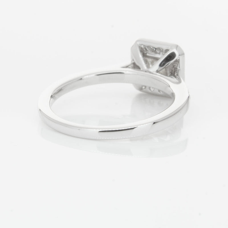18ct White Gold .41ct Princess Cut Diamond Mandalay Ring-Ring-Walker & Hall