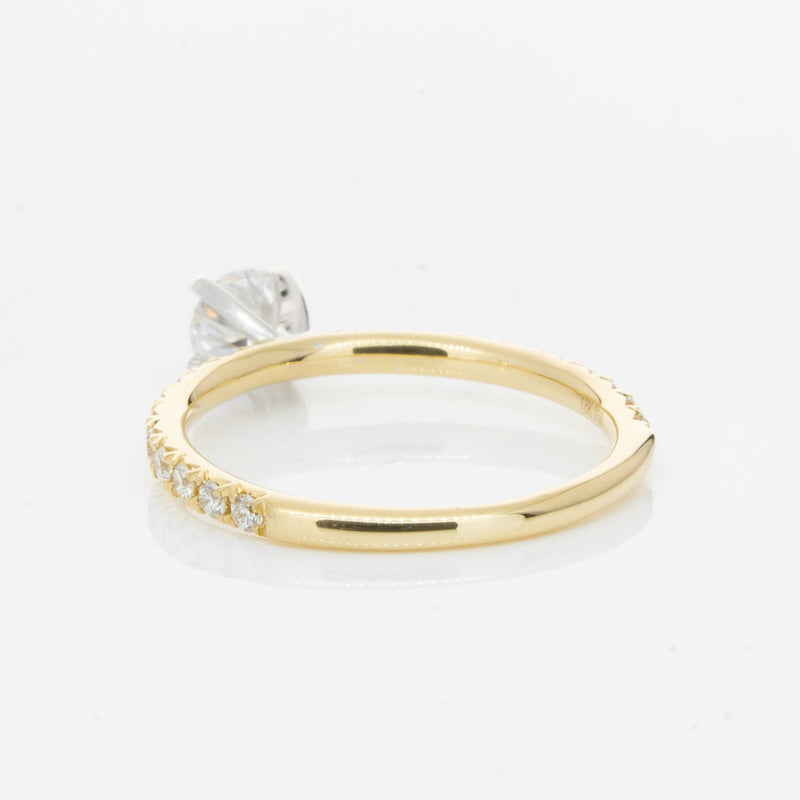 18ct Yellow Gold .52ct Diamond Comet Ring-Ring-Walker & Hall