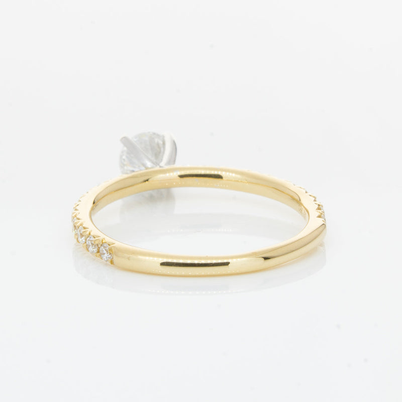 18ct Yellow Gold .52ct Diamond Comet Ring-Ring-Walker & Hall