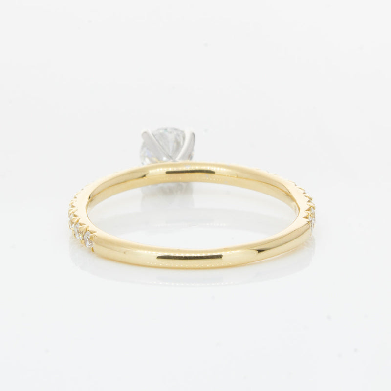 18ct Yellow Gold .52ct Diamond Comet Ring-Ring-Walker & Hall