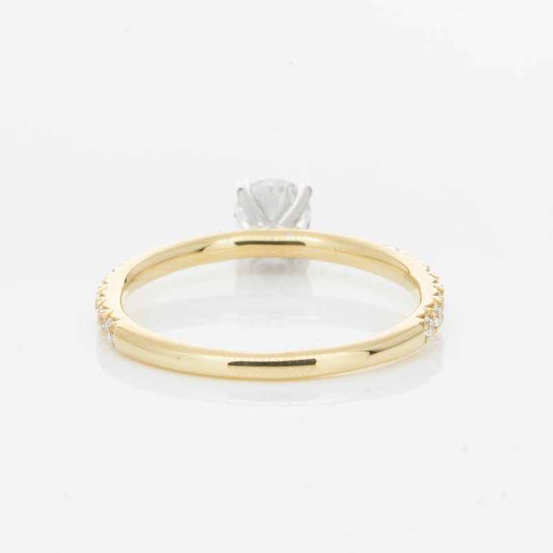 18ct Yellow Gold .52ct Diamond Comet Ring-Ring-Walker & Hall