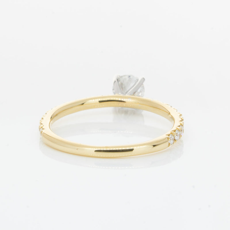 18ct Yellow Gold .52ct Diamond Comet Ring-Ring-Walker & Hall