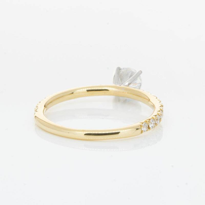 18ct Yellow Gold .52ct Diamond Comet Ring-Ring-Walker & Hall