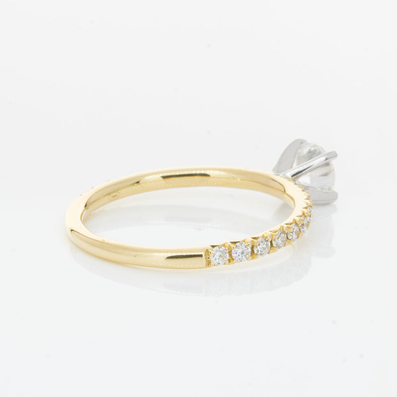 18ct Yellow Gold .52ct Diamond Comet Ring-Ring-Walker & Hall