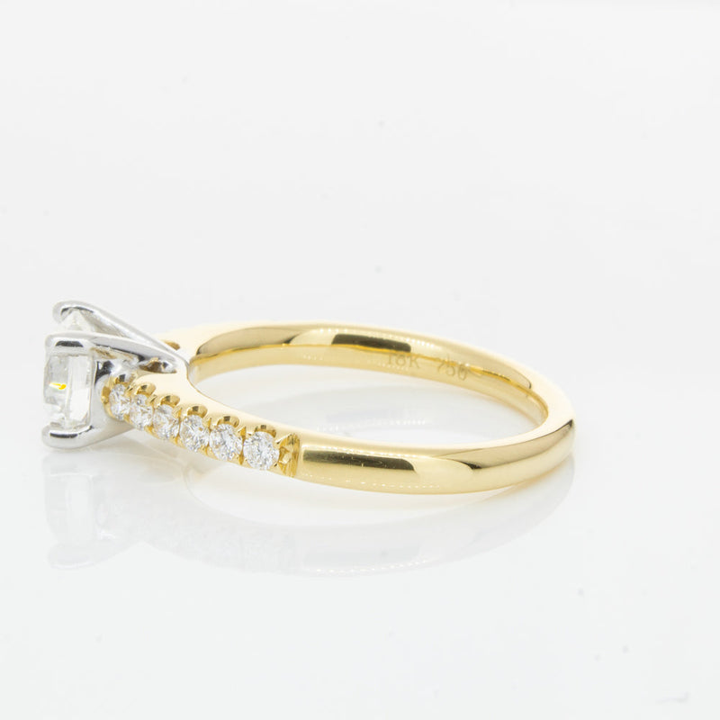 18ct Yellow Gold 1.00ct Diamond Meridien Ring-Ring-Walker & Hall
