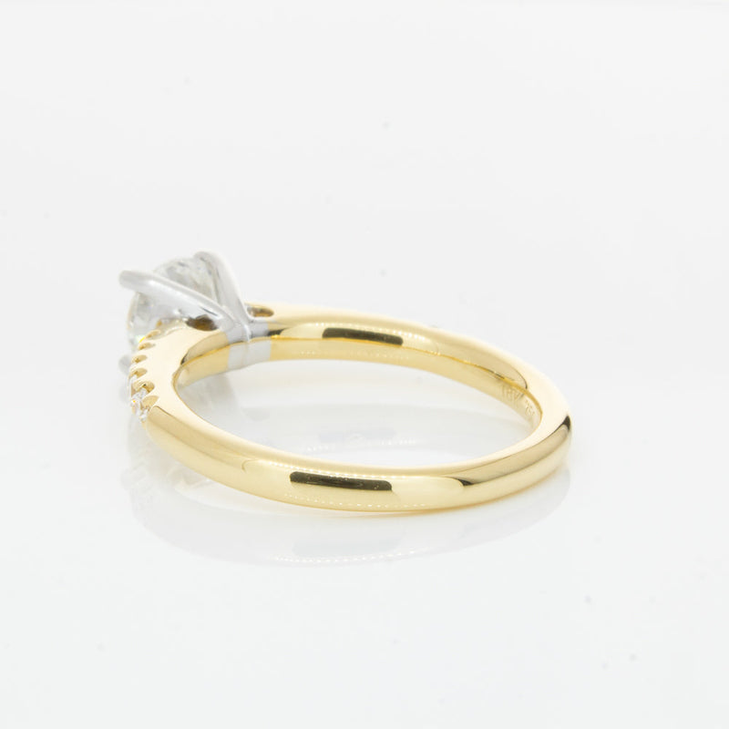 18ct Yellow Gold 1.00ct Diamond Meridien Ring-Ring-Walker & Hall