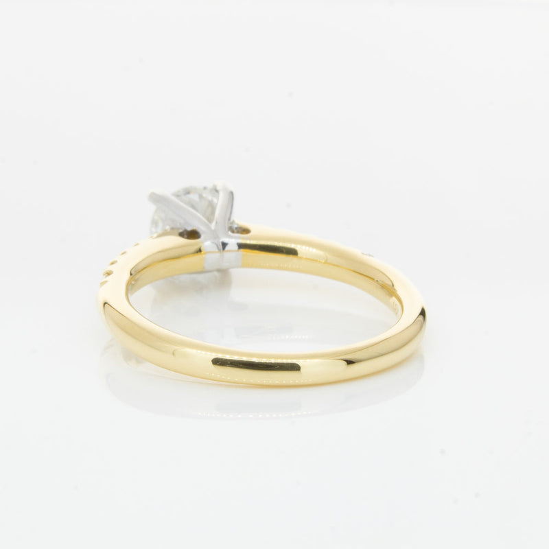 18ct Yellow Gold 1.00ct Diamond Meridien Ring-Ring-Walker & Hall