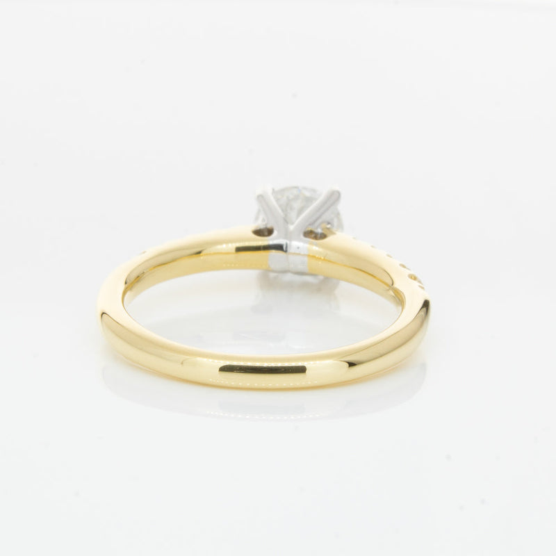 18ct Yellow Gold 1.00ct Diamond Meridien Ring-Ring-Walker & Hall