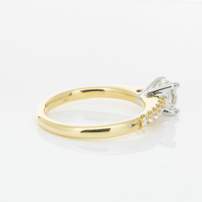 18ct Yellow Gold 1.00ct Diamond Meridien Ring-Ring-Walker & Hall