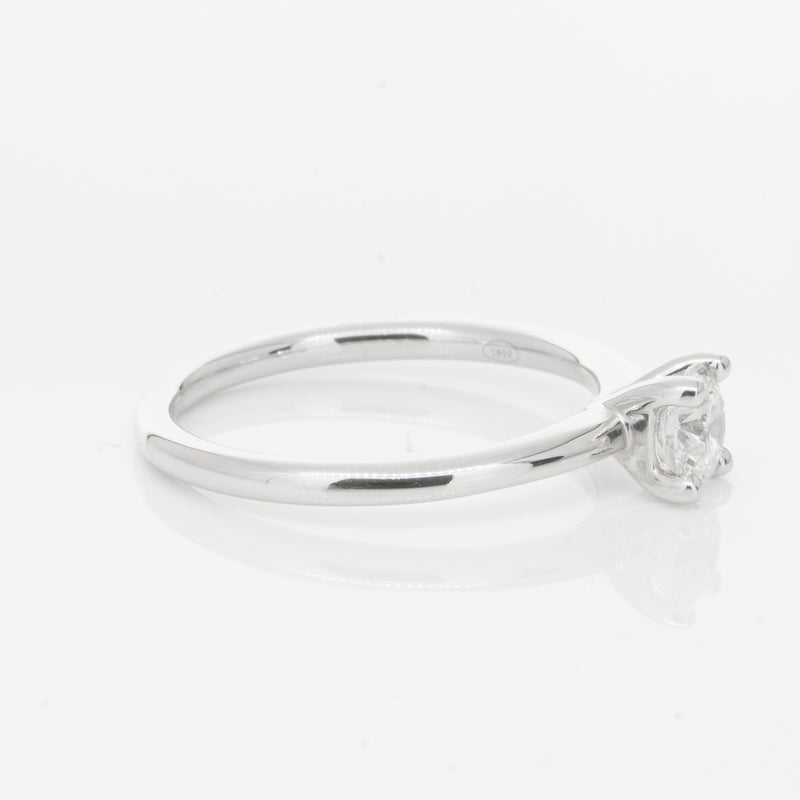 18ct White Gold .50ct Diamond Melba Ring-Ring-Walker & Hall