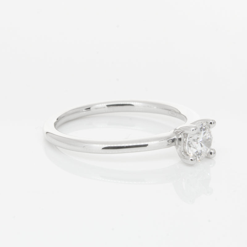 18ct White Gold .50ct Diamond Melba Ring-Ring-Walker & Hall