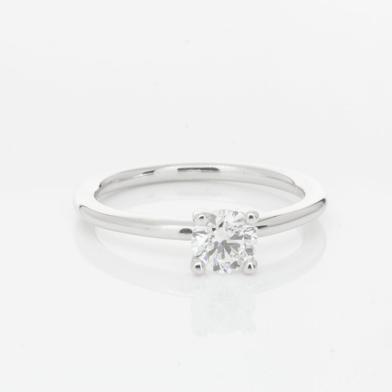 18ct White Gold .50ct Diamond Melba Ring-Ring-Walker & Hall