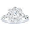18ct White Gold .50ct Diamond Mayfair Ring-Ring-Walker & Hall