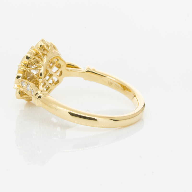 18ct Yellow Gold .50ct Diamond Mayfair Ring-Ring-Walker & Hall