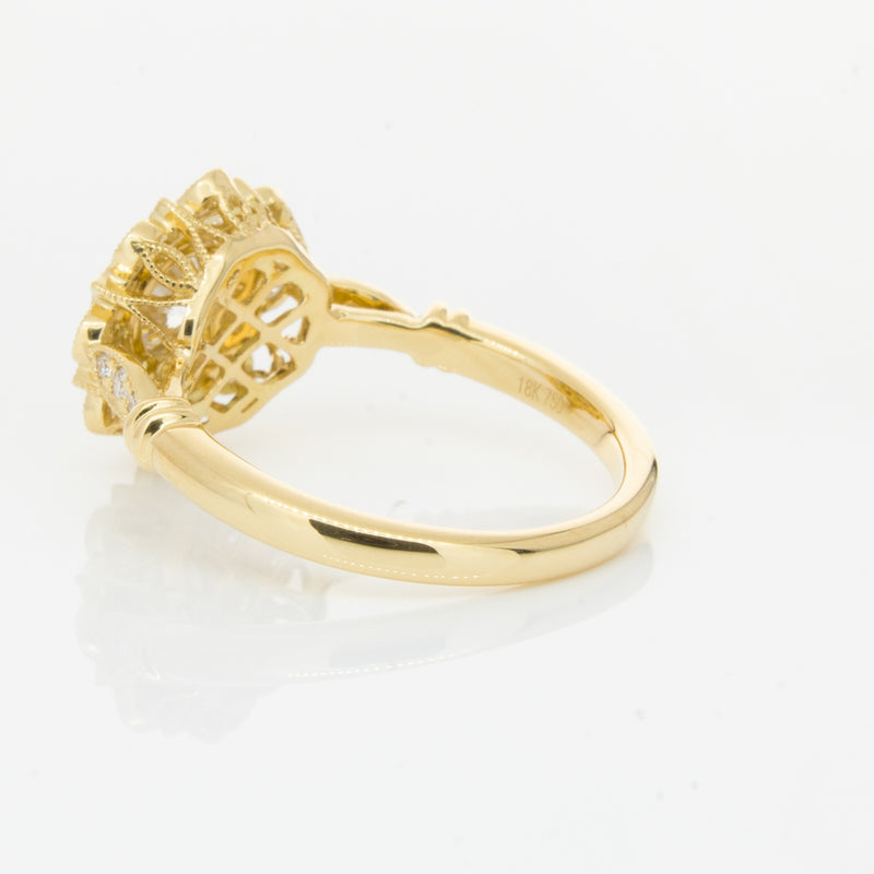 18ct Yellow Gold .50ct Diamond Mayfair Ring-Ring-Walker & Hall