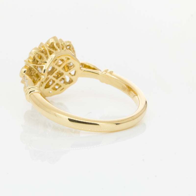 18ct Yellow Gold .50ct Diamond Mayfair Ring-Ring-Walker & Hall