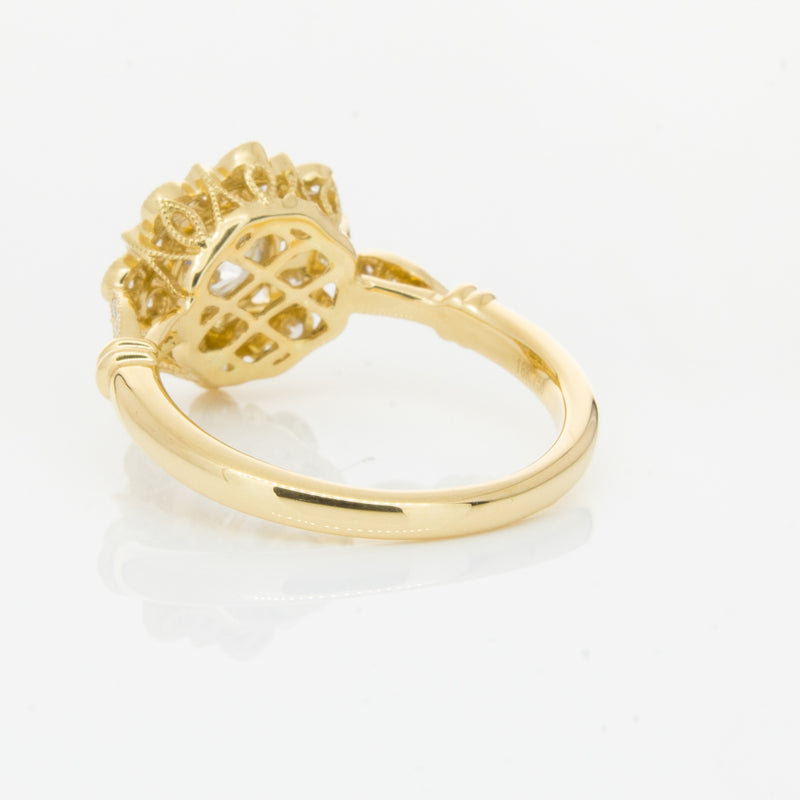 18ct Yellow Gold .50ct Diamond Mayfair Ring-Ring-Walker & Hall