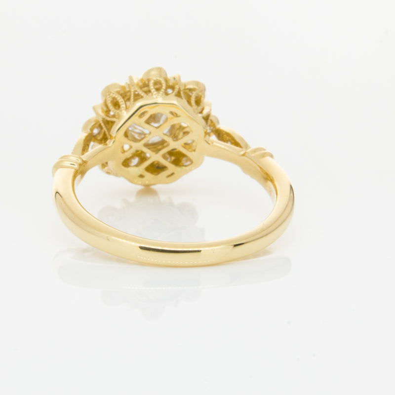 18ct Yellow Gold .50ct Diamond Mayfair Ring-Ring-Walker & Hall