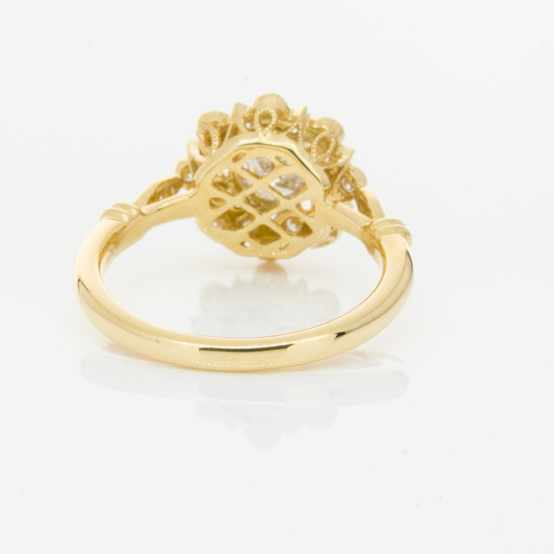 18ct Yellow Gold .50ct Diamond Mayfair Ring-Ring-Walker & Hall