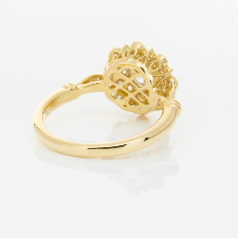 18ct Yellow Gold .50ct Diamond Mayfair Ring-Ring-Walker & Hall