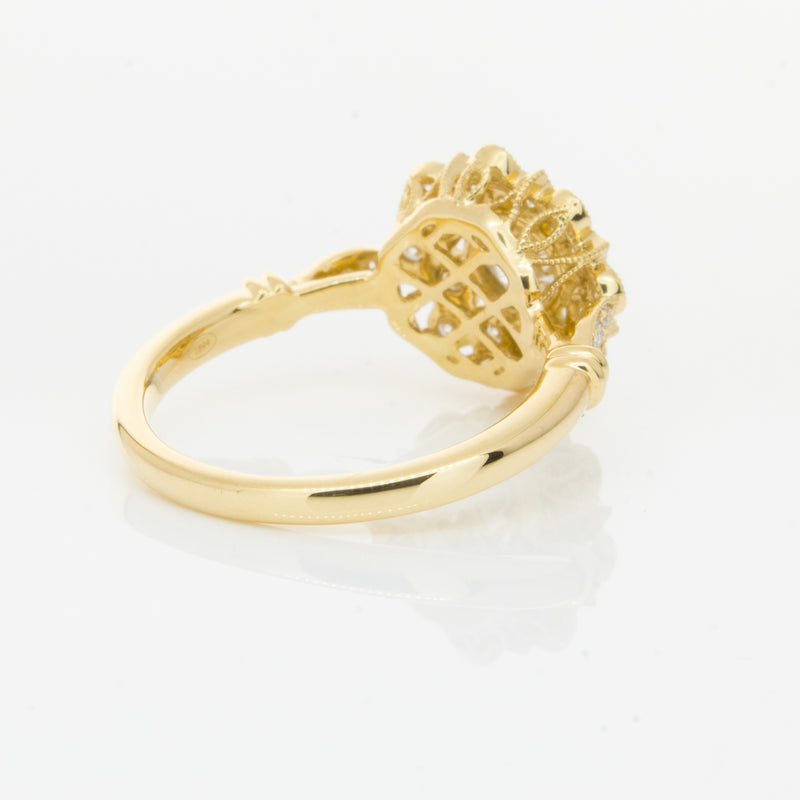 18ct Yellow Gold .50ct Diamond Mayfair Ring-Ring-Walker & Hall