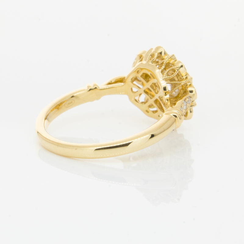18ct Yellow Gold .50ct Diamond Mayfair Ring-Ring-Walker & Hall