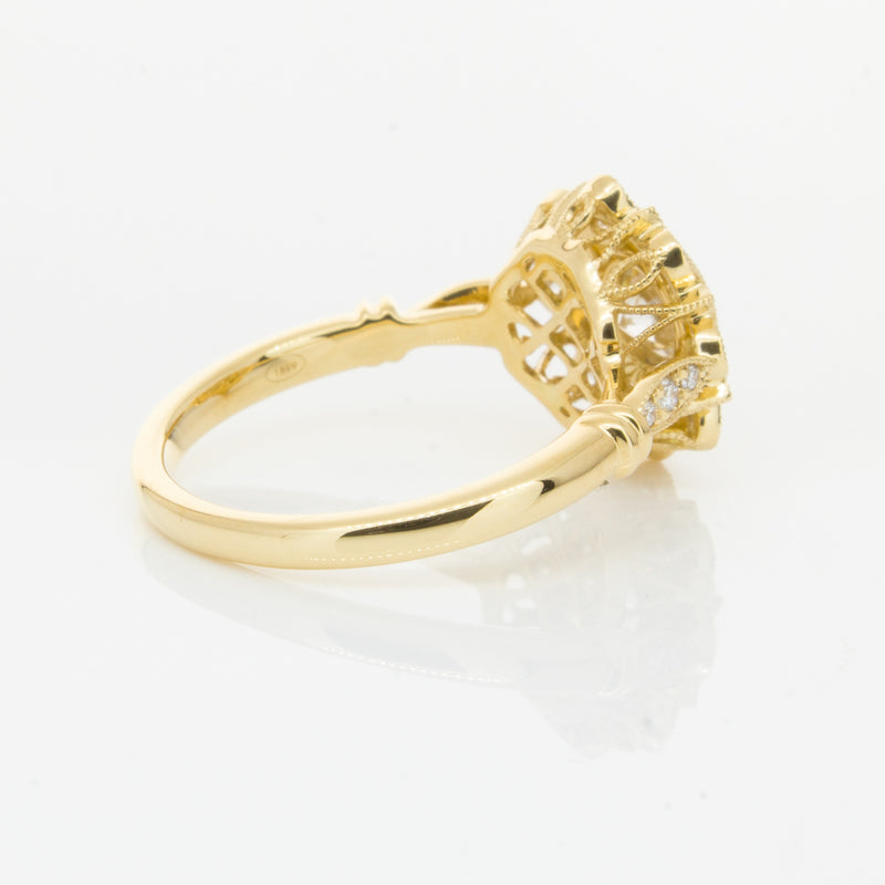 18ct Yellow Gold .50ct Diamond Mayfair Ring-Ring-Walker & Hall