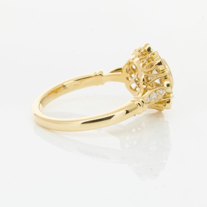 18ct Yellow Gold .50ct Diamond Mayfair Ring-Ring-Walker & Hall