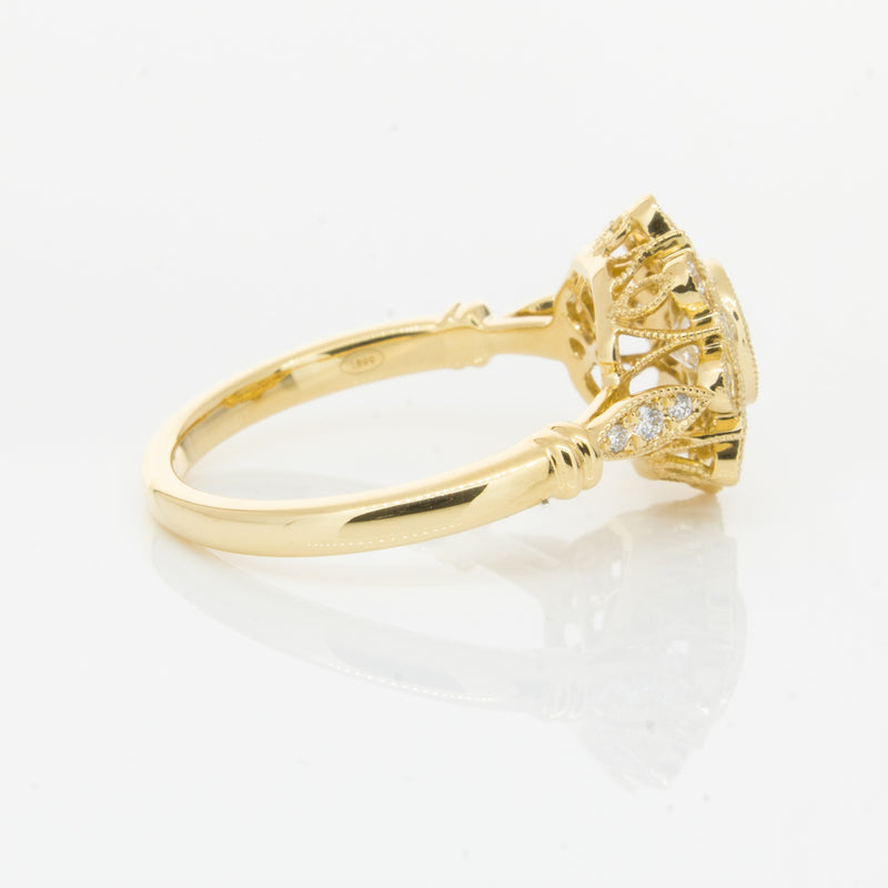 18ct Yellow Gold .50ct Diamond Mayfair Ring-Ring-Walker & Hall