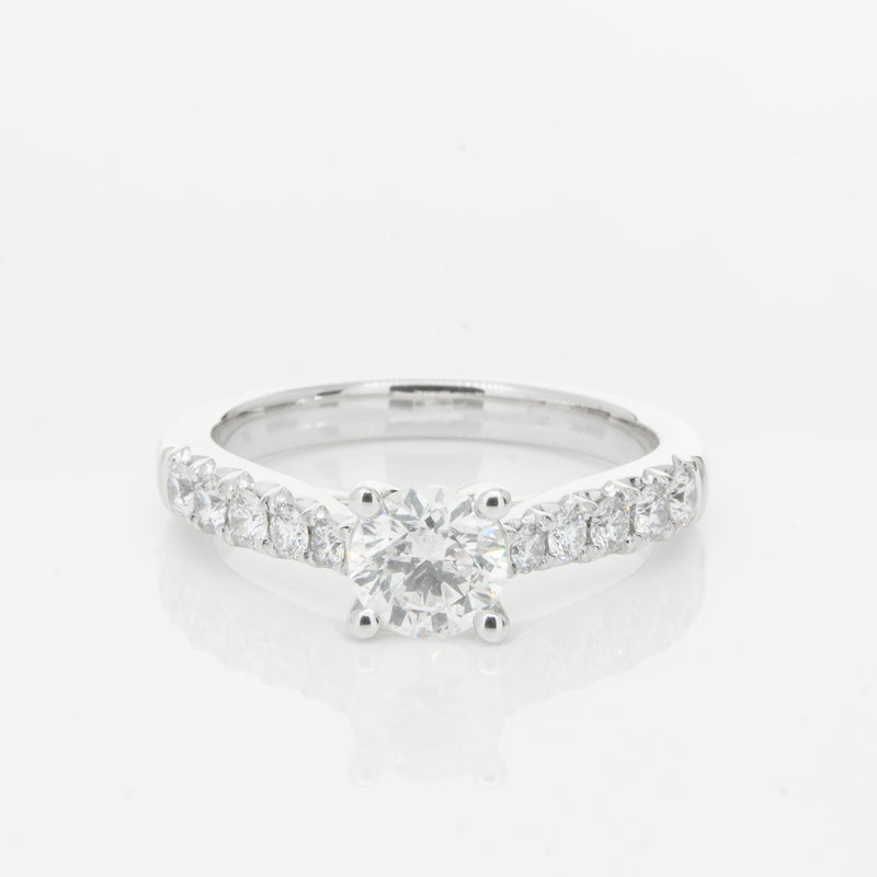 18ct White Gold .50ct Diamond Phoenix Ring-Ring-Walker & Hall