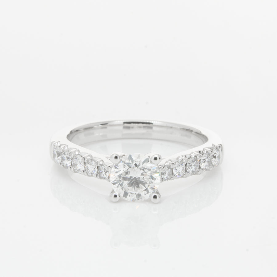 18ct White Gold .50ct Diamond Phoenix Ring-Ring-Walker & Hall