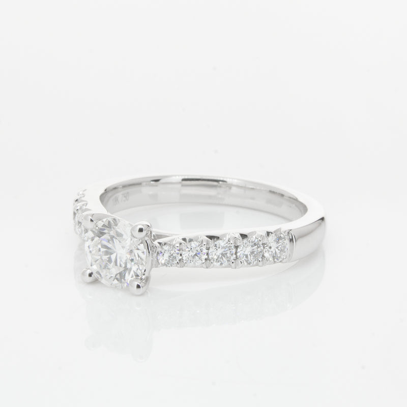 18ct White Gold .50ct Diamond Phoenix Ring-Ring-Walker & Hall