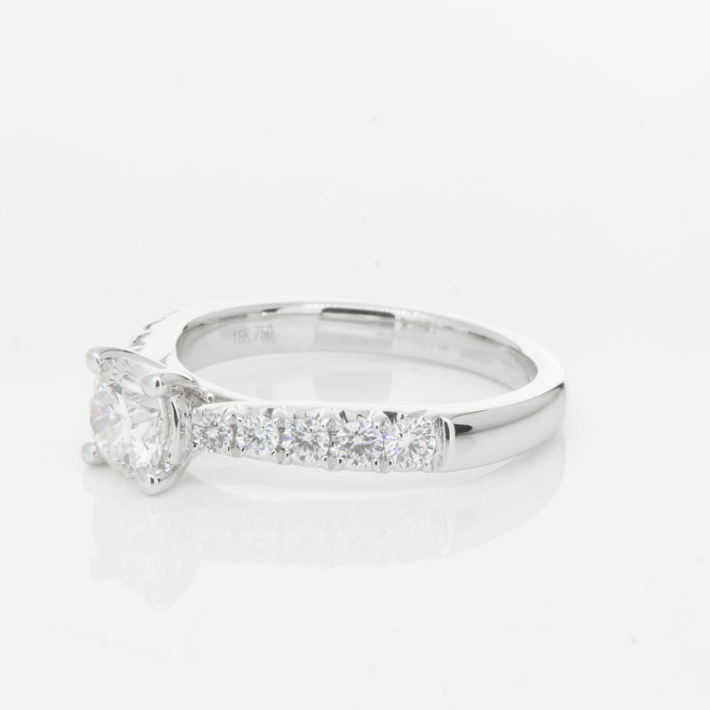 18ct White Gold .50ct Diamond Phoenix Ring-Ring-Walker & Hall