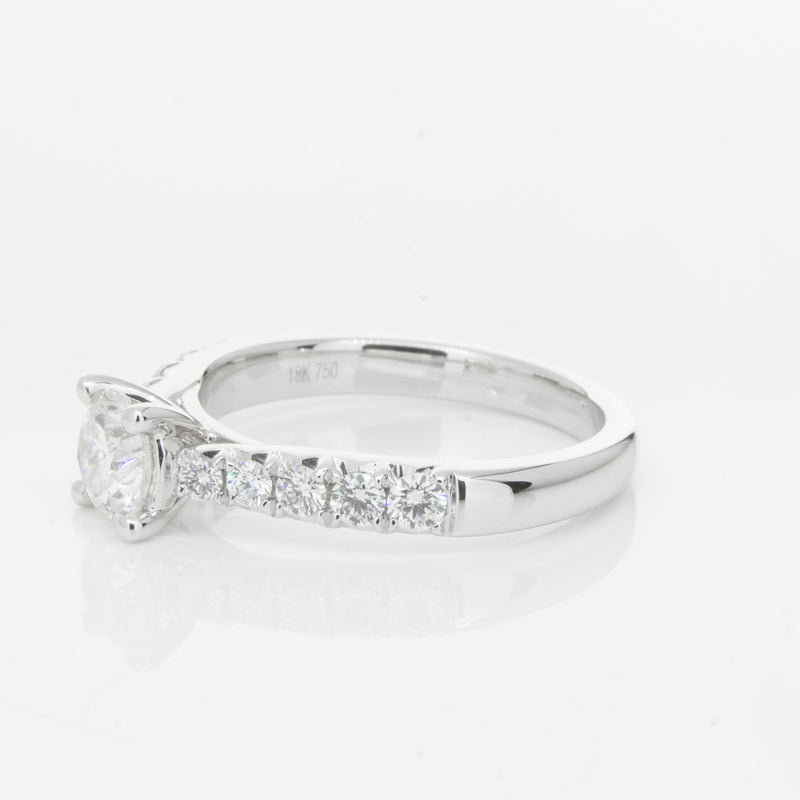 18ct White Gold .50ct Diamond Phoenix Ring-Ring-Walker & Hall