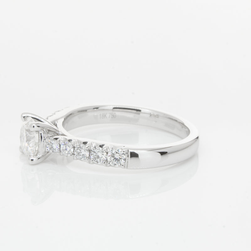 18ct White Gold .50ct Diamond Phoenix Ring-Ring-Walker & Hall