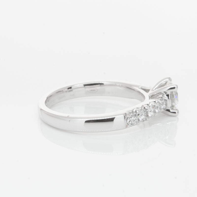 18ct White Gold .50ct Diamond Phoenix Ring-Ring-Walker & Hall