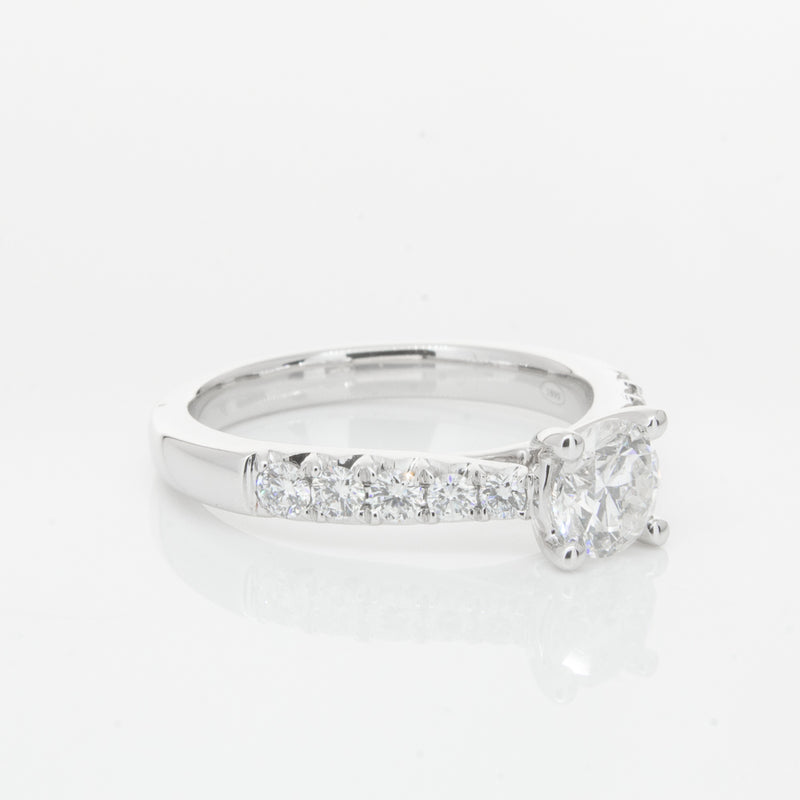 18ct White Gold .50ct Diamond Phoenix Ring-Ring-Walker & Hall