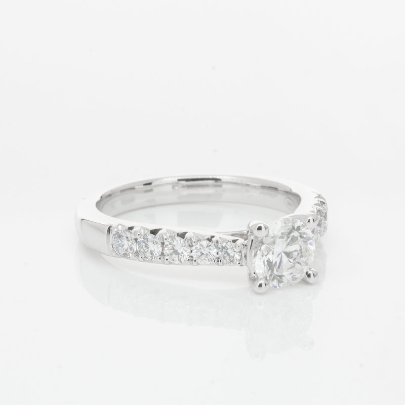 18ct White Gold .50ct Diamond Phoenix Ring-Ring-Walker & Hall