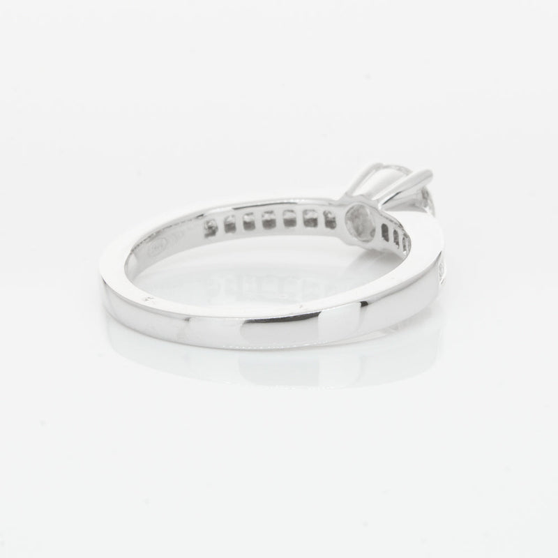 18ct White Gold .70ct Diamond Riviera Ring-Ring-Walker & Hall