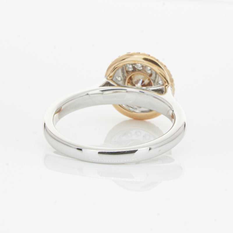 18ct White Gold .61ct Mocha Diamond Karnak Ring-Ring-Walker & Hall