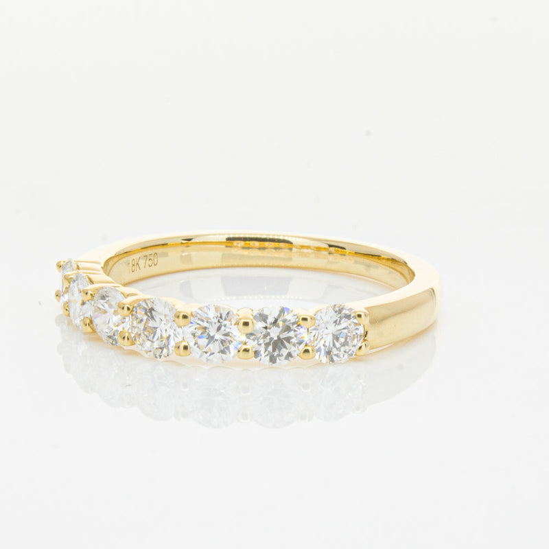 18ct Yellow Gold 1.00ct Diamond Panorama Ring-Ring-Walker & Hall