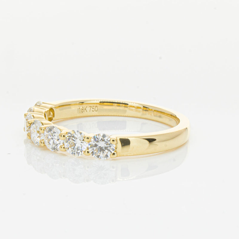 18ct Yellow Gold 1.00ct Diamond Panorama Ring-Ring-Walker & Hall